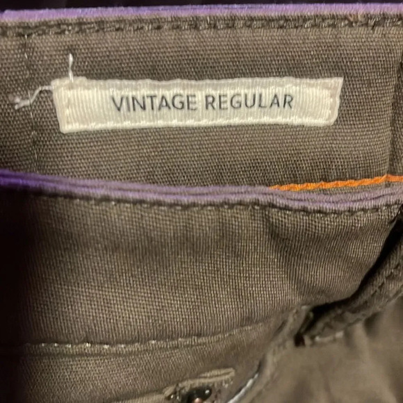 Weatherproof Vintage Men’s Fleece Lined Pant - Green #17 - Picture 4 of 11